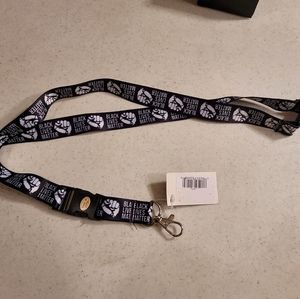Black Lives Matter with fist Lanyard